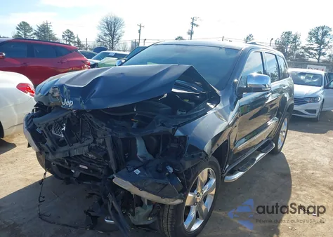 2013 Jeep Grand Cherokee Overland Summit from USA, damaged, VIN 1C4RJECT5DC644847